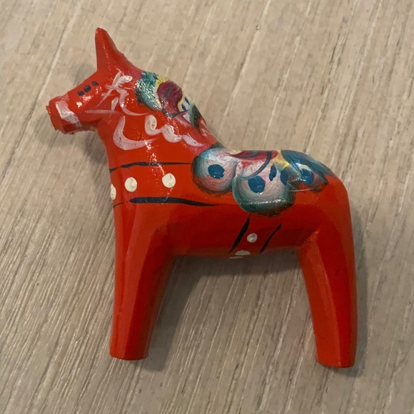 Jewelry - Vintage Dala Horse Brooch